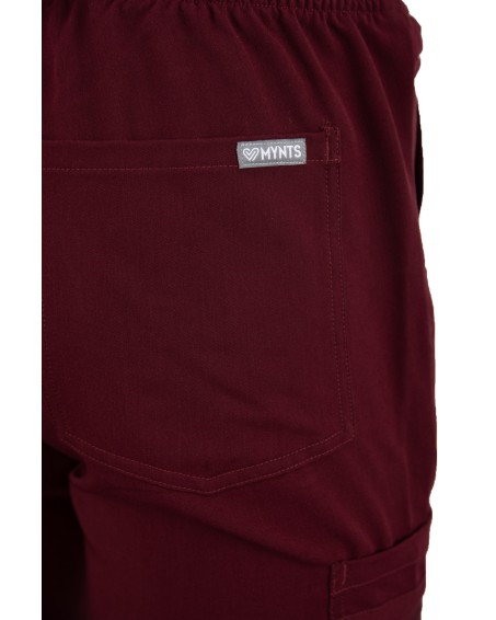 Jogger Pants Men MMP003 Burgundy - MYNTS