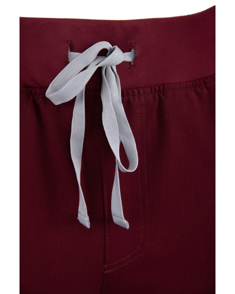 Jogger Pants Men MMP003 Burgundy - MYNTS
