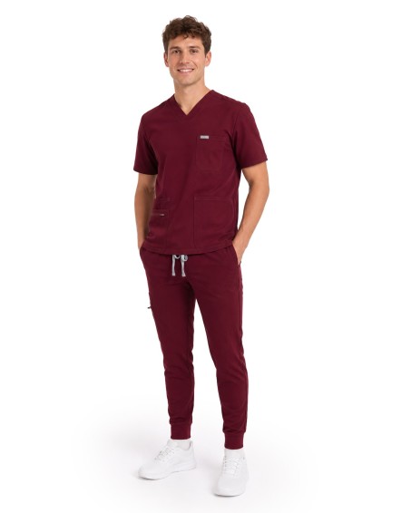 copy of MYNTS Jogger Pants Men MMP003 Burgundy - MYNTS