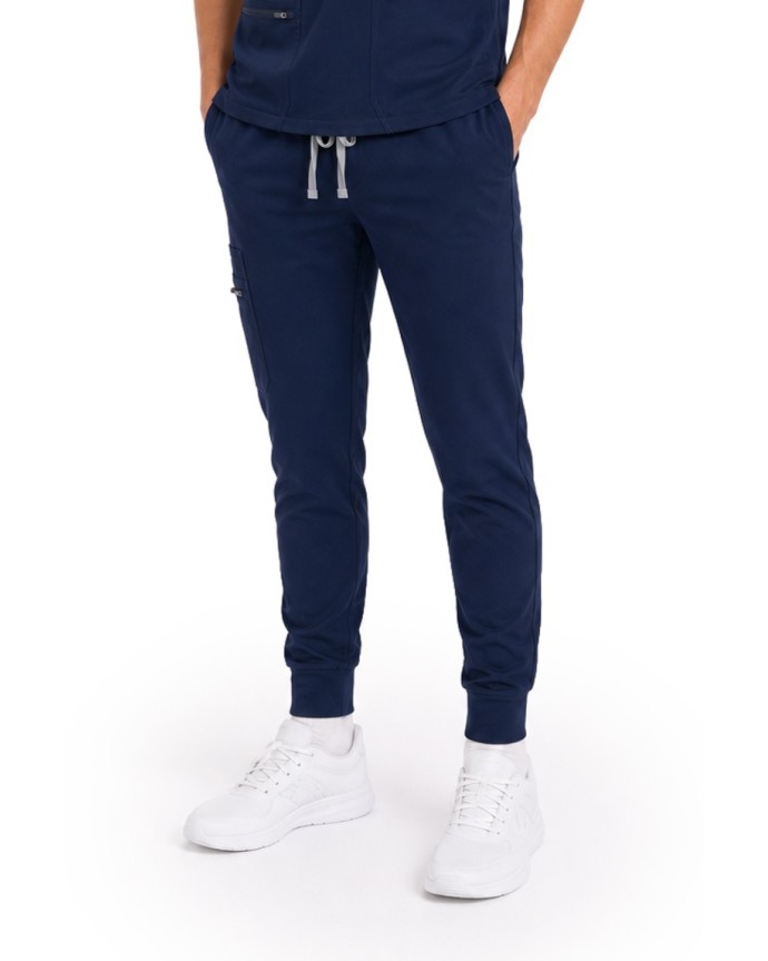 Jogger Pants Men MMP003 Midnight Navy - MYNTS